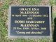 Photo of headstones/thumb_Grace Ena McLennan (d1922) & Doris Woronora cem NSW